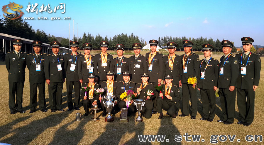 苗家“女漢子”世界軍事比武攬五金