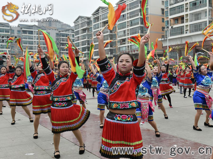 千名巾幗鼓舞苗鄉(xiāng)慶“三·八”