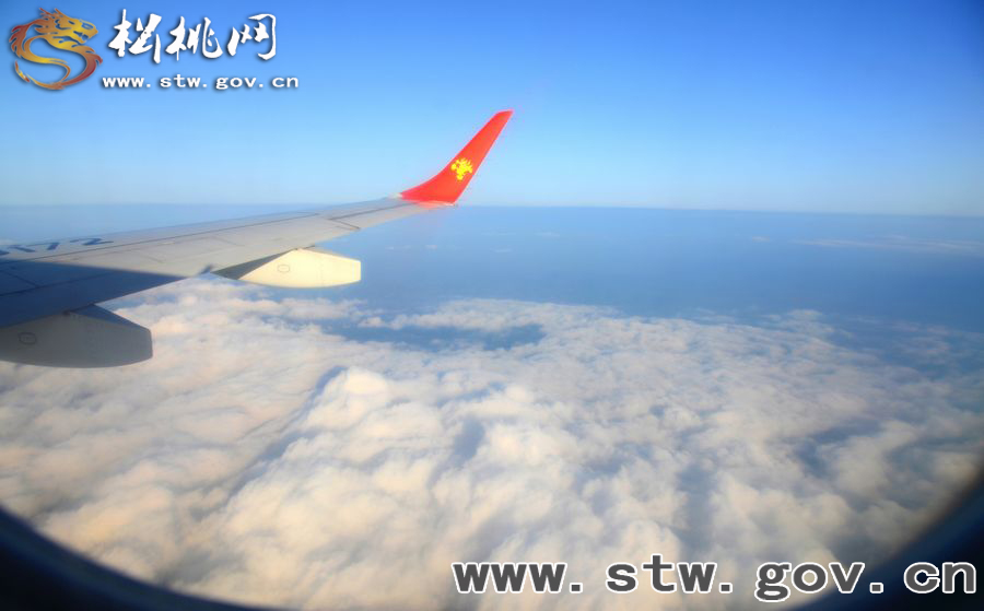 航拍空中美景