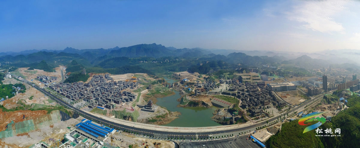 天龍湖景區(qū)建設掠影