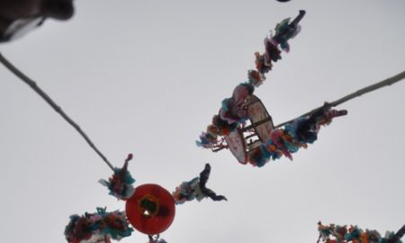 松桃在長興九龍舉辦“新春七天樂”苗族接龍活動