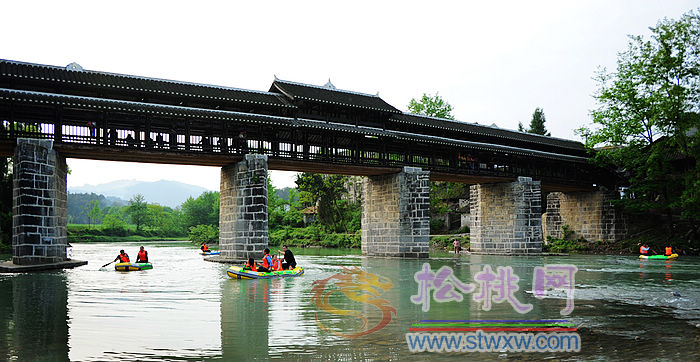松桃大路鄉(xiāng)舉辦大路河漂流試體驗活動