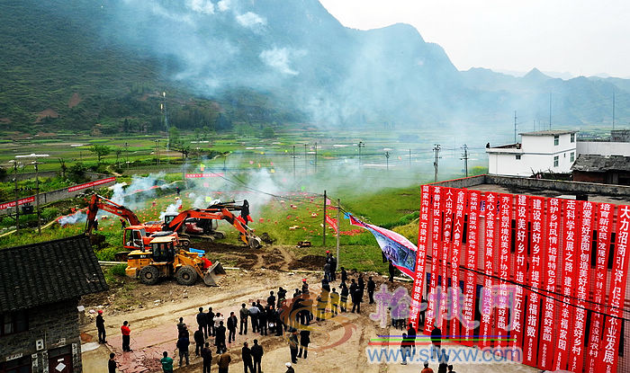鏡頭下的石梁新農(nóng)村建設(shè)