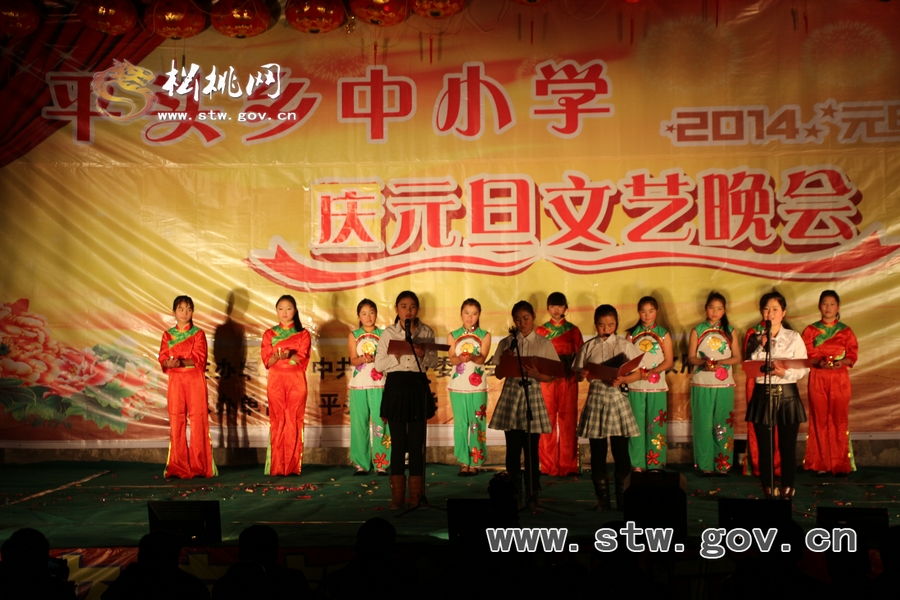 平頭鄉(xiāng)舉辦中小學迎新年慶元旦文藝晚會