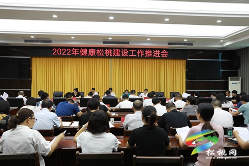 2022年健康松桃建設工作推進會召開
