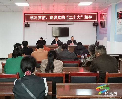 周強(qiáng)到育才社區(qū)宣講黨的二十大精神