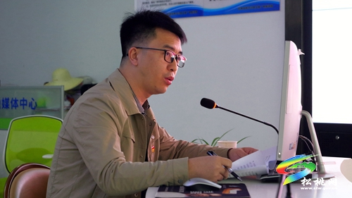 市委宣傳部到縣融媒體中心宣講黨的二十大精神