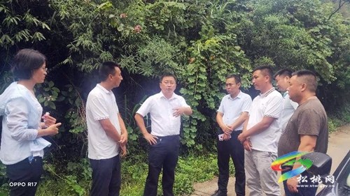 萬釬有到榮鑫渣庫污水處理站等地督導環(huán)保工作