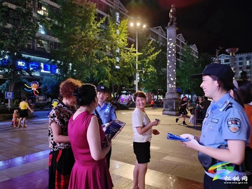 【百日行動】守護(hù)苗鄉(xiāng)夏夜平安的靚麗風(fēng)景線