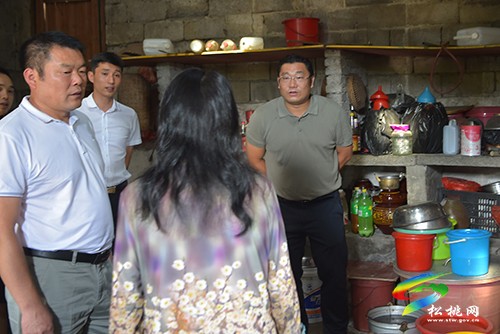 吳廷友到盤石鎮(zhèn)指導抗旱救災工作