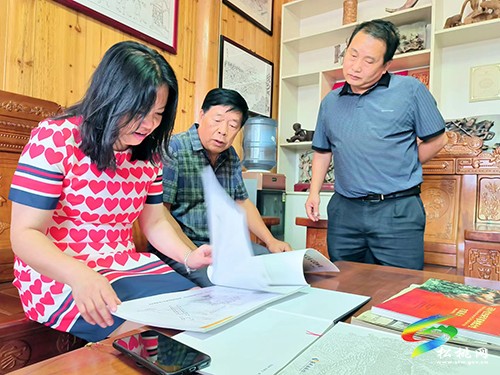 田筑玉到太平營街道調研新的社會階層人士工作