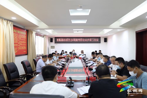 全縣生態(tài)環(huán)境保護(hù)委員會(huì)2022年第三次會(huì)議召開(kāi)