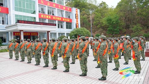 松桃舉行2022年秋季新兵入伍歡送儀式
