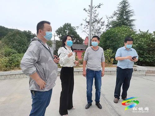田筑玉到大興街道督導疫情防控工作