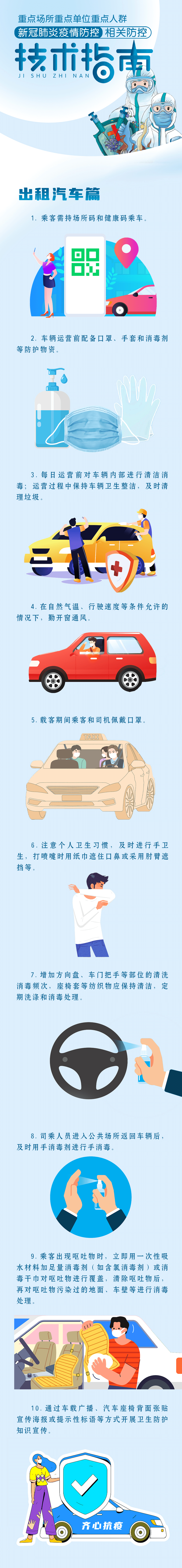 疫情期間需出行？乘坐出租車防護(hù)看這里！