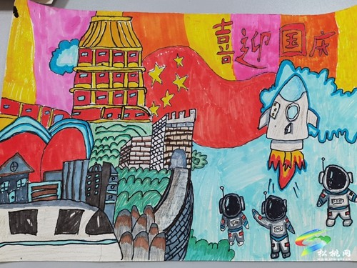 盤信鎮(zhèn)民族完小舉行愛(ài)國(guó)主義主題繪畫比賽