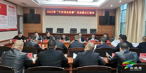 縣人大常委會組織人大代表視察“2022年十件民生實事”完成情況