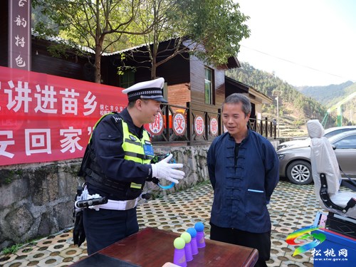 松桃：交通安全“沉浸式”宣傳 更入腦入心