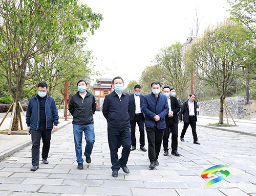 龍群躍到正大鎮(zhèn)調(diào)研“文明在行動?滿意在松桃”工作