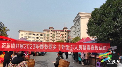 迓駕鎮(zhèn)開展2023年春節(jié)返鄉(xiāng)人員禁毒宣傳活動