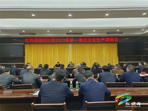 松桃召開2023年第一季度安全生產(chǎn)調(diào)度會(huì)議