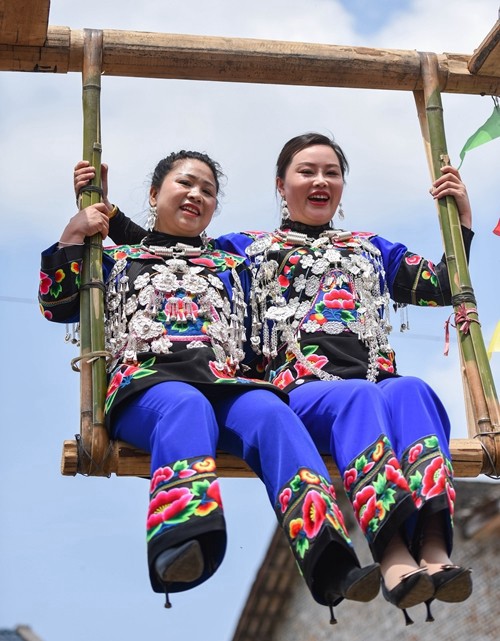木樹(shù)鎮(zhèn)濫泥村：精彩！黔湘渝同胞歡度 “春社節(jié)”