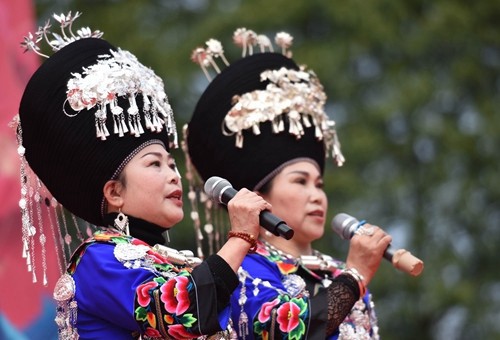 木樹(shù)鎮(zhèn)濫泥村：精彩！黔湘渝同胞歡度 “春社節(jié)”