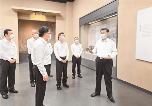 習(xí)近平在聽取陜西省委和省政府工作匯報(bào)時(shí)強(qiáng)調(diào) 著眼全國大局發(fā)揮自身優(yōu)勢(shì)明確主攻方向 奮力譜寫中國式現(xiàn)代化建設(shè)的陜西篇章 途中在山西運(yùn)城考察
