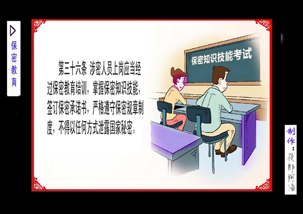 圖說保密法