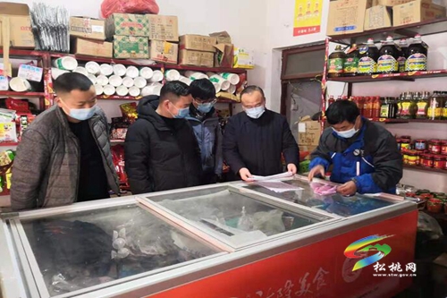 縣市場監(jiān)管局開展冷鏈食品疫情防控專項監(jiān)督檢查工作