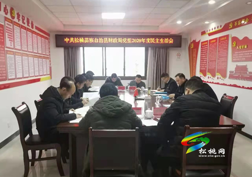 李俊宏參加指導(dǎo)縣財(cái)政局木樹鎮(zhèn)領(lǐng)導(dǎo)班子2020年度民主生活會(huì)