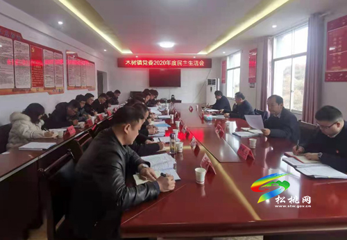 李俊宏參加指導(dǎo)縣財(cái)政局木樹鎮(zhèn)領(lǐng)導(dǎo)班子2020年度民主生活會(huì)