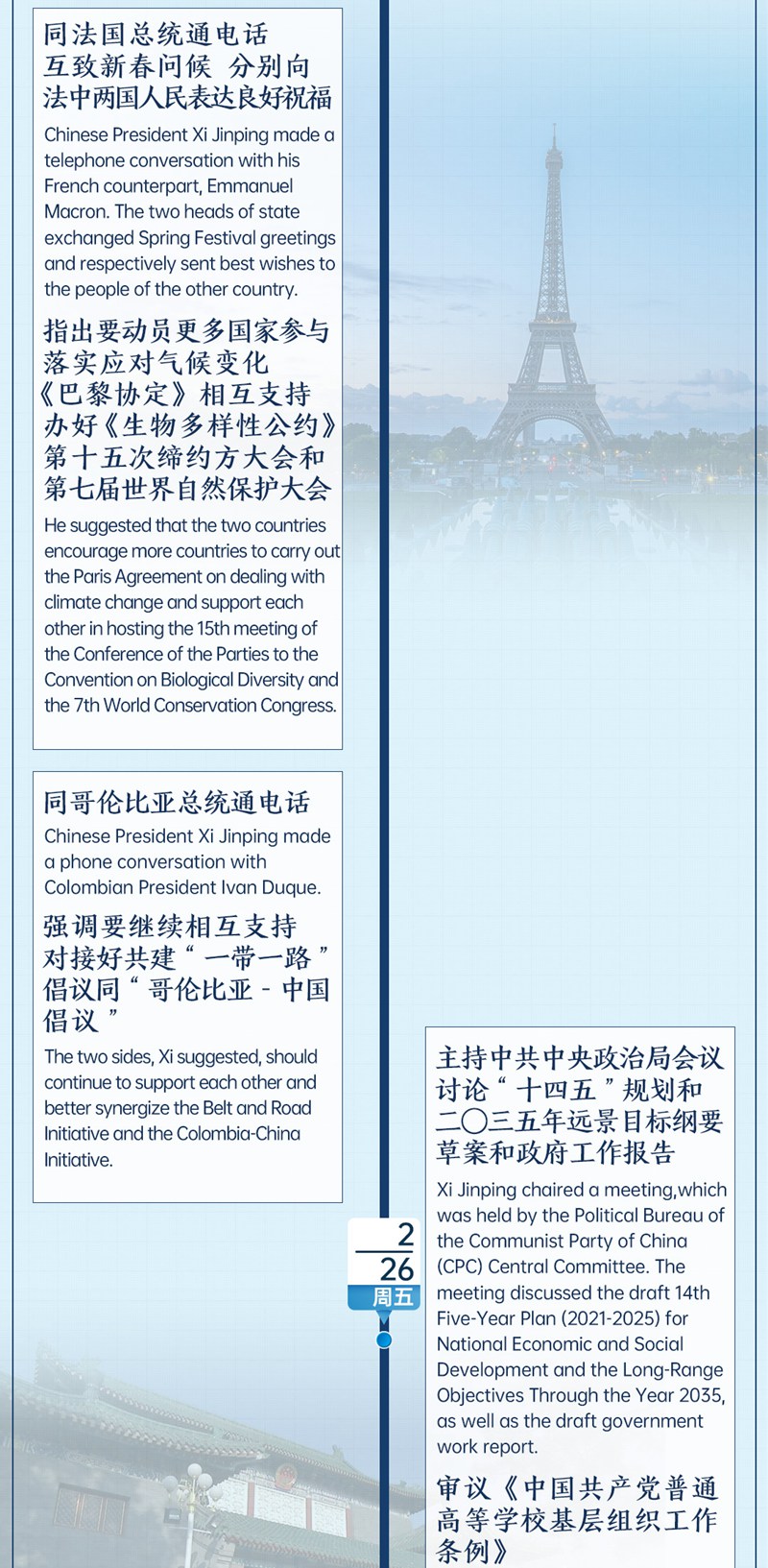 時(shí)政微周刊丨總書(shū)記的一周（2月22日—2月28日）