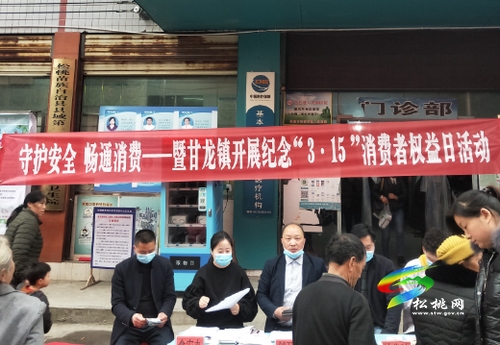 甘龍鎮(zhèn)開(kāi)展“3·15”消費(fèi)者權(quán)益日系列活動(dòng)