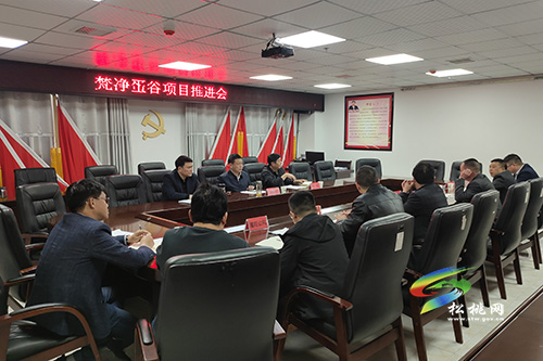 龍群躍主持召開梵凈蛋谷項目推進(jìn)會