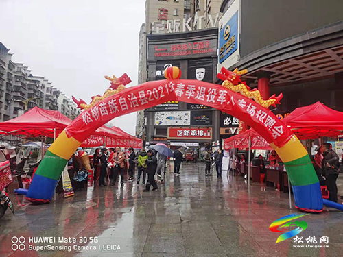 松桃縣退役軍人事務(wù)局組織開展2021年春季退役軍人專場(chǎng)招聘會(huì)