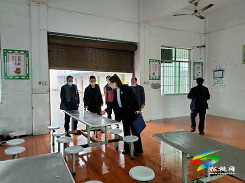 松桃教育局對(duì)學(xué)校傳染病防控工作開展督查