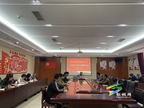 市跨區(qū)域易地扶貧搬遷松桃工作組召開黨史學(xué)習(xí)教育專題學(xué)習(xí)會(huì)