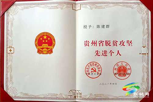 ​松桃福農(nóng)鑫陳建群：榮獲貴州省脫貧攻堅(jiān)先進(jìn)個人