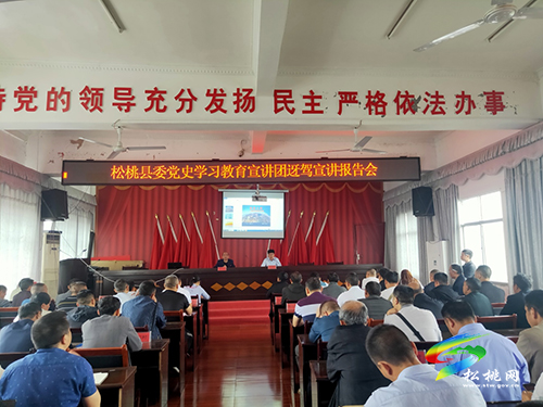 【奮斗百年路 啟航新征程】​松桃整合資源推進(jìn)黨史宣講全覆蓋