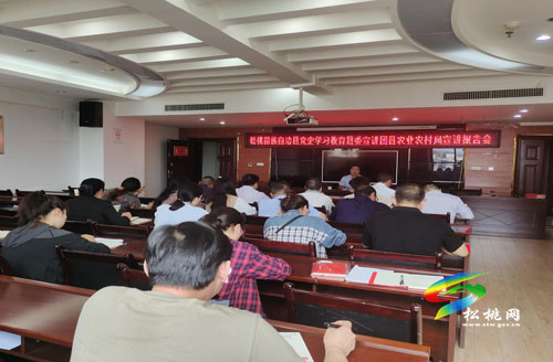 【奮斗百年路 啟航新征程】縣委黨史學(xué)習(xí)教育理論宣講團(tuán)到縣農(nóng)業(yè)農(nóng)村局開展專題宣講