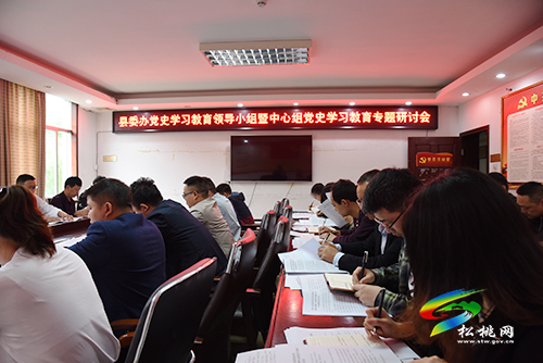 ​縣委辦黨史學(xué)習(xí)教育領(lǐng)導(dǎo)小組暨中心組黨史學(xué)習(xí)教育專題研討會召開