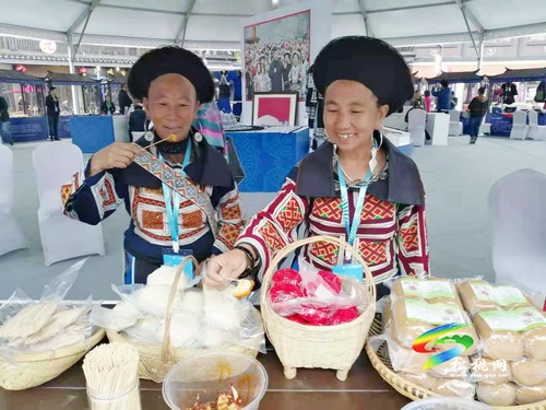普覺鎮(zhèn)大莊婆媳米豆腐登上中國非遺周展示平臺(tái)