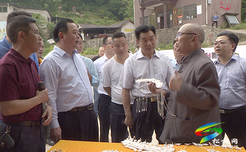 陳代文一行來松桃調(diào)研少數(shù)民族特色村寨保護與發(fā)展情況