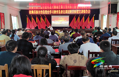 【奮斗百年路 啟航新征程】松桃黨史學(xué)習(xí)教育縣委宣講團(tuán)走進(jìn)衛(wèi)健系統(tǒng)世昌盤石開展黨課宣講活動(dòng)