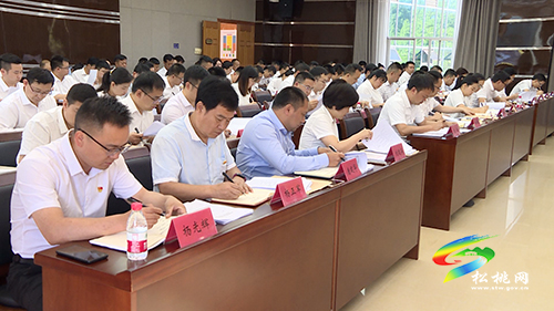 松桃縣委黨的建設(shè)工作領(lǐng)導(dǎo)小組2021年度第三次會議暨全縣基層黨建工作重點任務(wù)推進會召開