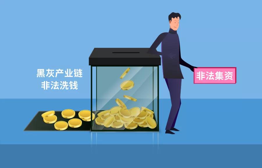 警惕以“非法集資”為背景的洗錢犯罪活動