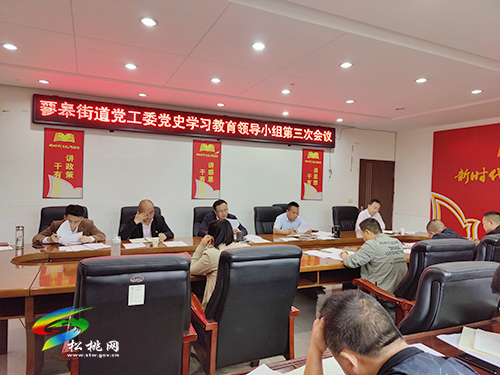 【奮斗百年路　啟航新征程】蓼皋街道“345”工作法助推黨史學習教育走深走實