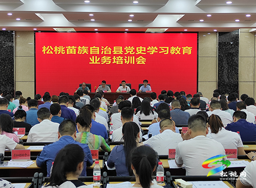 ​【奮斗百年路　啟航新征程】​松桃舉行黨史學(xué)習(xí)教育業(yè)務(wù)培訓(xùn)會(huì)暨工作安排部署會(huì)