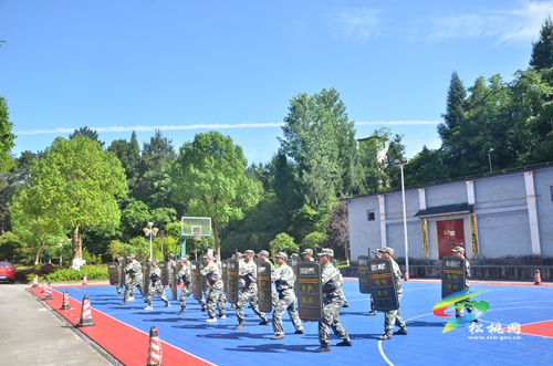 松桃人武部：集中應(yīng)急訓(xùn)練 展示民兵風(fēng)采